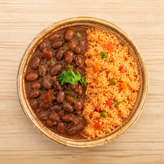 Mexican Rice & Charro Beans