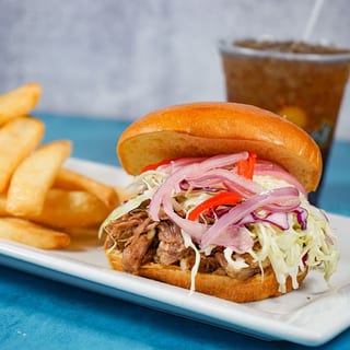 Pulled Pork Sandwich Combo