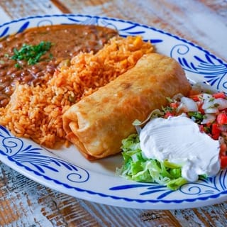 Chimichanga Platter